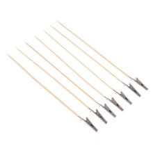 40st Trä- och Metallmålning Staffli Alligator Clip Stick-Modelleringsverktyg för Airbrush-Modelldelar