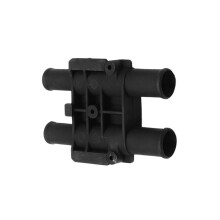 For Prado 2010-20 2700/4000 Heater Water Tank Four-Way Interface Evaporator Water Pipe Connector Front