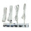 USB 3.0 Front Panel Hub IO Panel 2-Port USB3.0+2-Port USB2.0+1-Port TYPE-C 20G+LED  for PC Case Desktop White 1