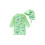 (0-3 Months, Green) Μαγιό Rash Guard σχέδιο καρχαρία 1
