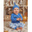 (3-6 Months, Blue) Conjunto de 3 Año Nuevo. 5