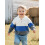 (6-9 Months, Blue) Πουλόβερ για νήπια, κουμπιά, μακρυμάνικο 7
