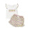 (2-3 Years, White) Set de 2 pantaloni scurți. 1