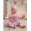 (3-6 Months, Pink) Conjunto de 3 Año Nuevo. 7