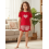 (3-4 Years, Red) Conjunto de 2 cintura elástica. 5