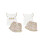 (18-24 Months, White) Set de 2 pantaloni scurți. 2