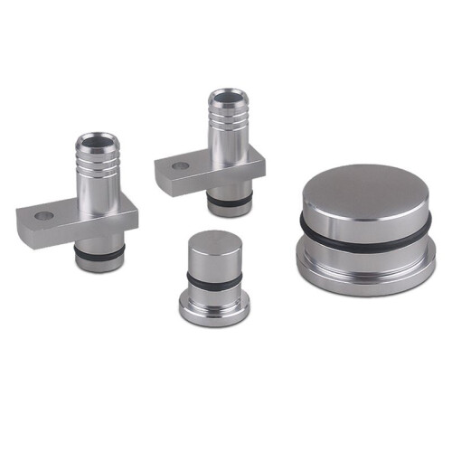 PCV Reroute & Resonator Kit for 2004-2010 Duramax  6.6L Silvery