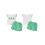 (12-18 Months, White) Set de vară în carouri. 2