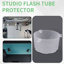 Flash Light Tube Protector Cover Studio Lights Shielding Outdoor Lamp Cover for Studio Photography Camera