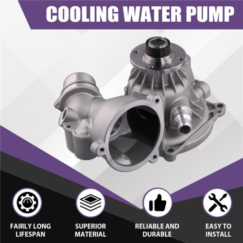 11517507849 Engine Coolant Water Pump for  E60 E66 E53 E70 11517524551 1