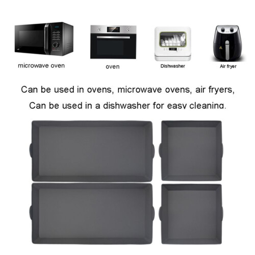 Oven Accessories Baking Trays High Temperature Baking Trays Silicone Baking Molds 2