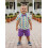 (12-18 Months, Purple) Καλοκαιρινή στολή για 2 τεμαχίων 4
