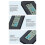 M.2 Hard Drive Box M.2 NVME SSD Enclosure USB 3.2 10 Gbps M.2 SSD Case Digital Display Support UASP for Hard Disk 5