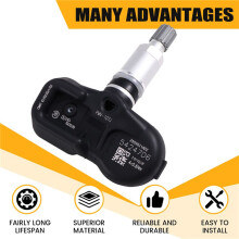 Bil TPMS-Sensor Däcktryckssensorövervakningssystem 42607-33011 PMV-107J för 4Runner Camry för