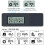 M.2 Hard Drive Box M.2 NVME SSD Enclosure USB 3.2 10 Gbps M.2 SSD Case Digital Display Support UASP for Hard Disk 7