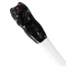 Cute Animal Spoon Hanging Coffee Dessert Spoon Ceramic Cartoon Cat Spoon Unique Cat Hanging Spoon Kitchen Tools E
