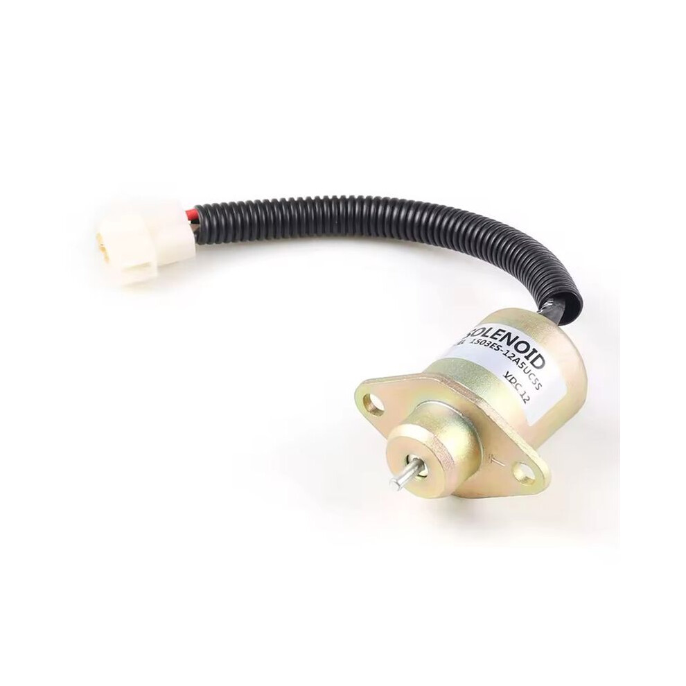 1503Es-12A5uc5s Sa-4569-T 12V Fuel Shut Off Solenoid For 05 Series D905 D1005 V1205 V1305 V1505 17454-60010 6033227301784