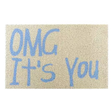 Letter Welcome Door Mat House Entrance Mat Carpet Dustproof Floor Mat Outdoor Aesthetic Home Room Decoration A