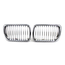 Auto-Niere, Sportgrill, Front-Renngitter für 3er E36 1997-1999 51138195151 51138195152 Silber