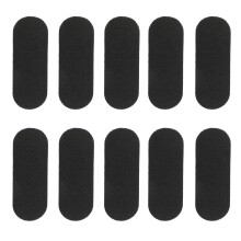Refis de lixa para pedicure em aço inoxidável, lixa grossa para pés com cola removível, ferramenta para remoção de calos, à prova d'água e