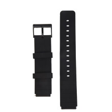 Sport WatchBand Strap for Watch Band Soft Silicone Replacement Bands Strap for Mi Watch Strap Black