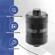 F2838 350KV 3-4S UnterwasserbüRstenloser Gleichstrommotor 2,4KG Schub 150W IP28 Wasserdicht für RC Boat Thruster ROV