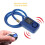Cycling Security Lock Wireless Remote Control Anti-Theft Vibration Alarm Lock Electric Motorcycle Code Chain Lock Black 4