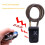 Cycling Security Lock Wireless Remote Control Anti-Theft Vibration Alarm Lock Electric Motorcycle Code Chain Lock Black 5