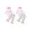 (6-12 Months, White) Set de 3 și fetițe. 2