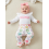 (0-3 Months, White) Set de 3 și fetițe. 6