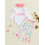 (3-6 Months, White) Set de 3 și fetițe. 8
