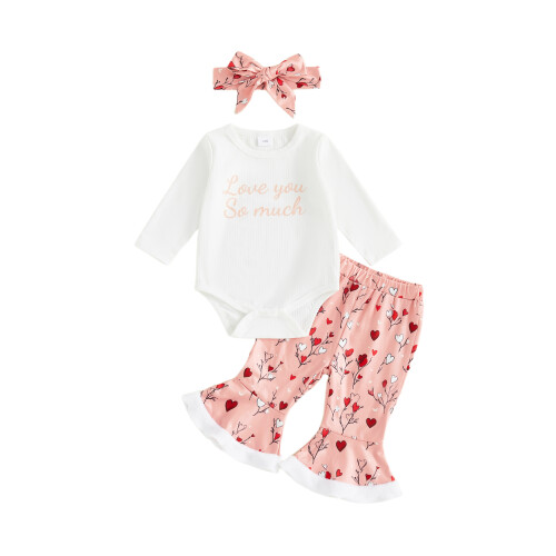 (9-12 Months, White) Set 3 piese bandă păr