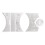 Car Central Control Gear Shift Panel Button Cover Sticker Fit for  XF 2012 2013 2014 2015 3