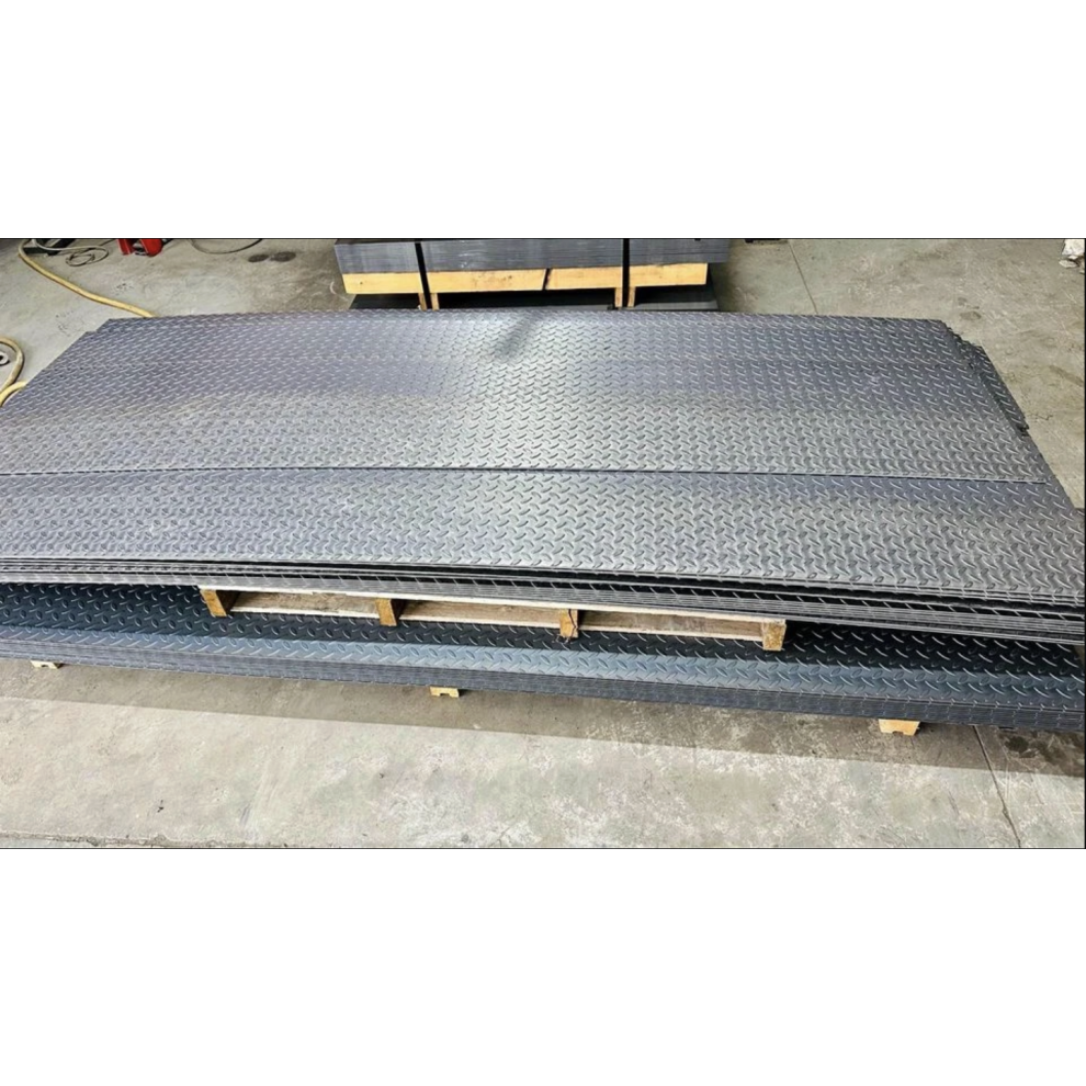 (2500mm x 1250mm x 10mm) Mild Steel Durbar Checker Plate Sheet