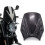 Motorcycle Windshield Wind Deflector Windscreen Fairing Baffle Cover for Trident 660 Trident660 2021 2022(Black) 6
