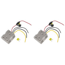 2X Cart Converter 48V 36V Naar 12V Converter 12V 20A 240W Converter Spanningsregelaar voor Cart Club Car