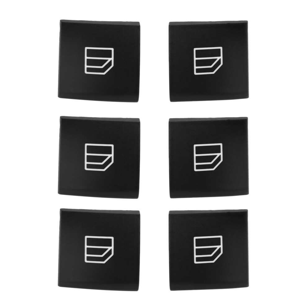 6X For A Ml Gl R Class W164 X164 W251 W245 W169 Window Repair Button Cap Driver Window Control 4714250111176