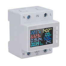 Compteur 63 A AC 170-270 V affichage couleur LED Wi-Fi