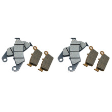 4x Pastillas de Freno de Disco Delanteras Y Traseras de Motocicleta para YZ125 YZ250 YZ450 YZ450F 2003-2007