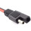 6 Pcs 18AWG SAE Extension Cable 2-Pin SAE Quick Connector Disconnect Plug 10A Solar Battery Panel SAE Plug Wire 1Ft/30cm 4