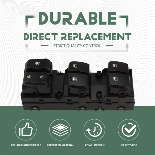 New Front Left Power Window  Master Window Glass Lift Control Button Regulator  for   93570-J9000 1