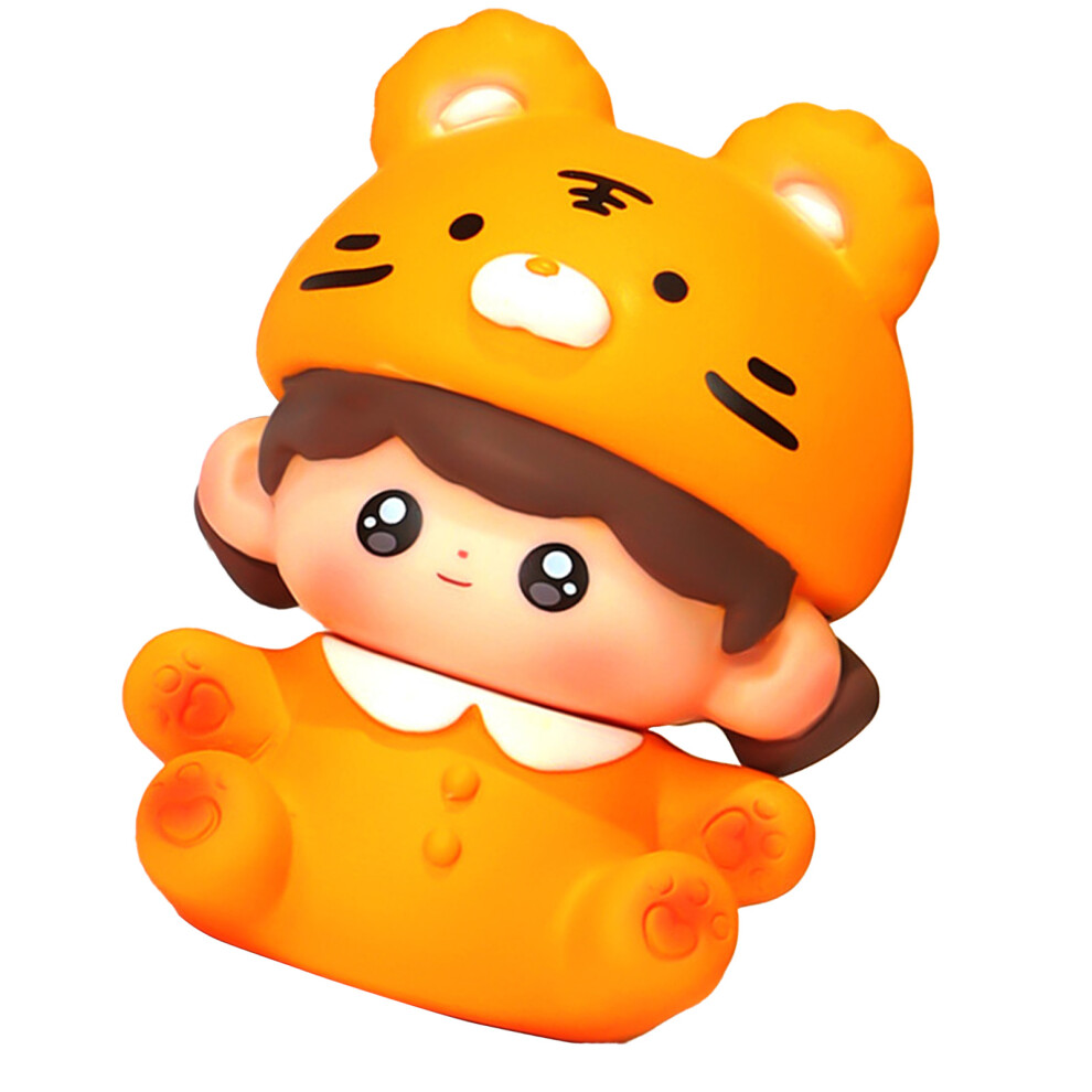 Vinyl Zodiac Baby Figurine — Adorable Girl Decor for Birthdays