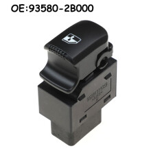2X Interruptor Do Vidro Elétrico Traseiro Esquerdo Direito para  SANTA FE 2007-2012 935802B000