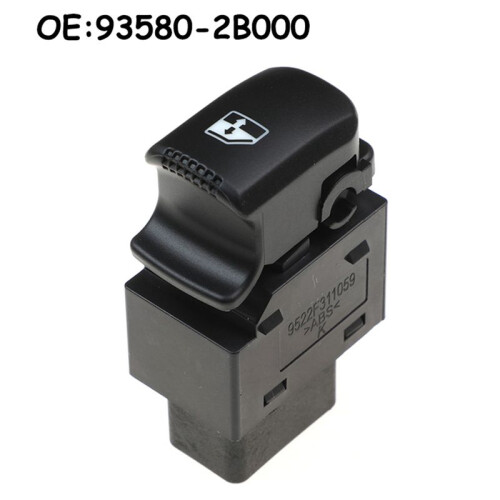 2X Interruptor Do Vidro Elétrico Traseiro Esquerdo Direito para  SANTA FE 2007-2012 935802B000