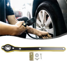 2X Car Labor-Saving Jack Garage Tire Wheel Lug Wrench Handle Labor-Saving Wrench Car Repair Tools