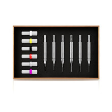 Watch Band Removal Pin Extra Long Needle Punch 0.5-1.0mm Needle Watch Strap Remover Set Watch Repair Tool