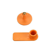 100pcs RFID Animal Ear Tag UHF Electronic Ear Tag 860-960mhz Animal Tracking for Pig Sheep Pig Goat Cattle RFID Tag A