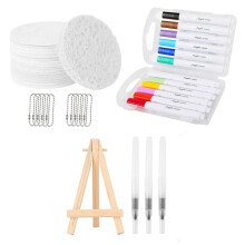 Magic Puffy Paint,3D Drawing Magic Canvas Sponge,Puffy Popcorn Drawing Texture Painting Kit,DIY Bubble Drawing Pens