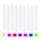 100-Pack  Plastic Paint Cups with Lids Paint Container Jars Clear Paint Storage Jars 0.5 Oz (25 Ml) 1