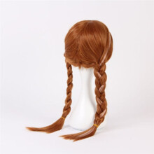 Wig for Cos Wig "Freeze" Anna Double Whip Elsa Princess Children'S Halloween Wig